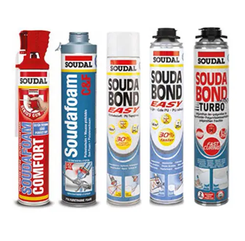 Soudal inovatif poliüretan köpük ürün grubu
